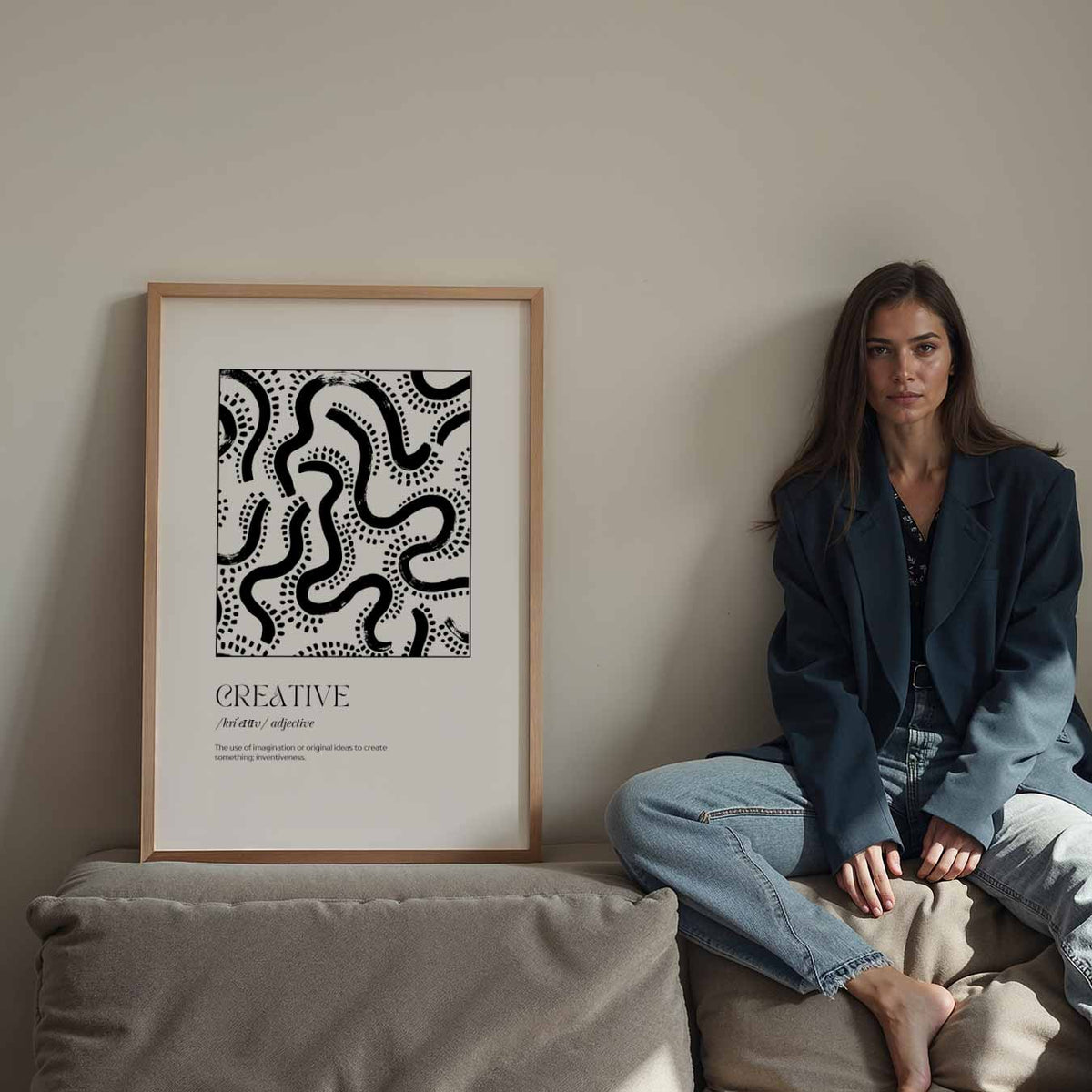 Creatieve Inspiratie – Streetart wandkunst als portret poster