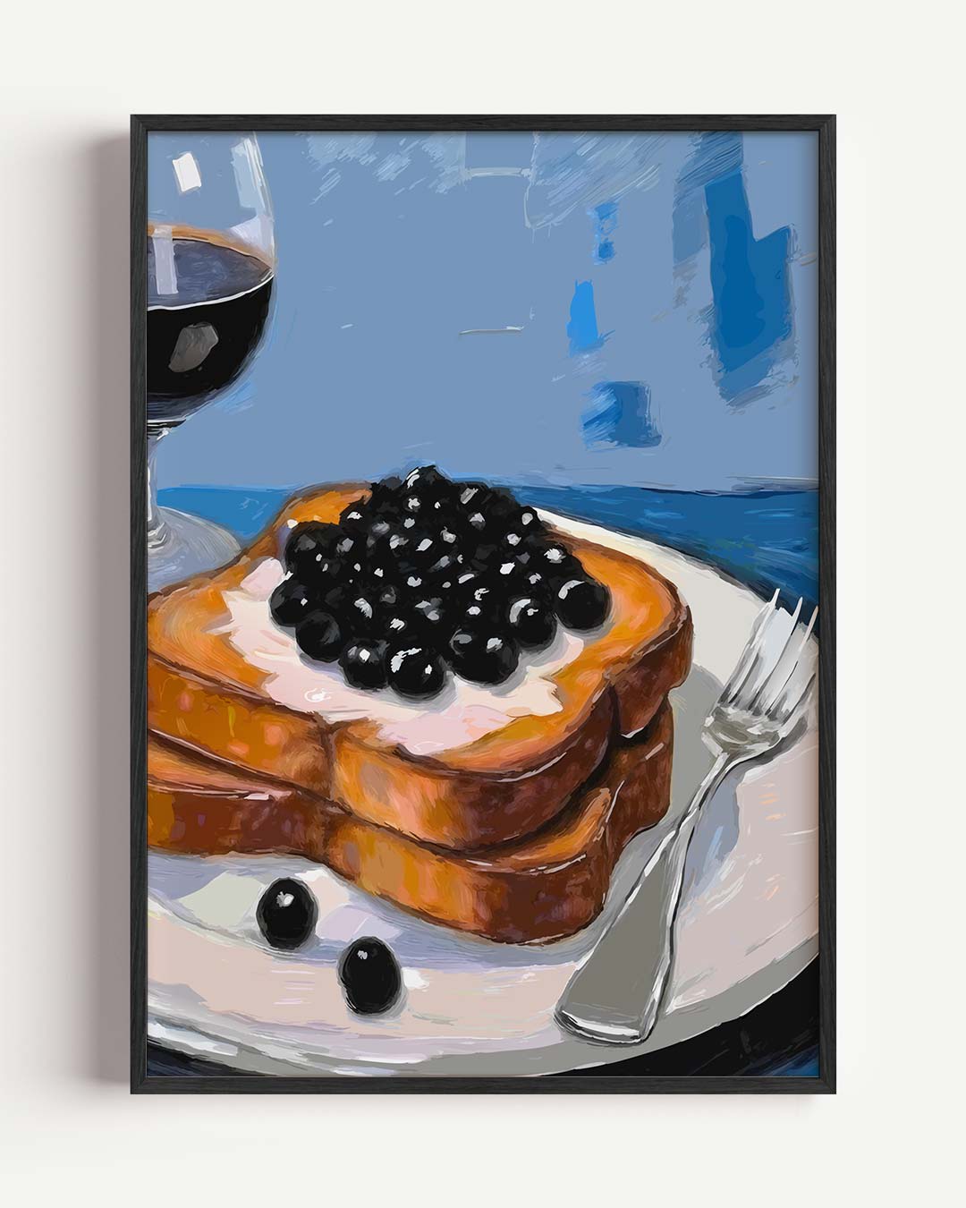 Brunch in Stijl – keuken portret poster als wanddecoratie