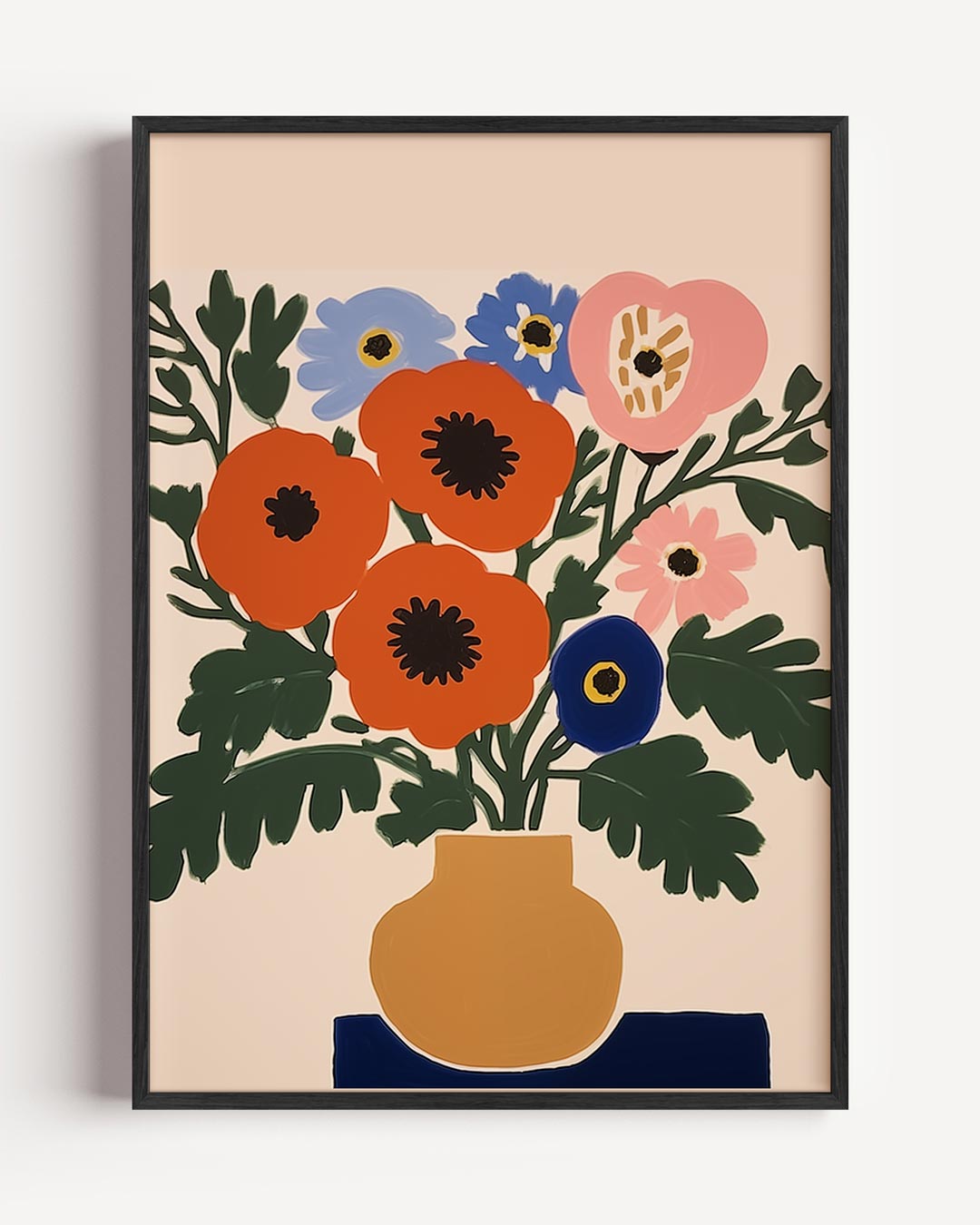 Bloemenpracht – bloemen portret poster als wanddecoratie