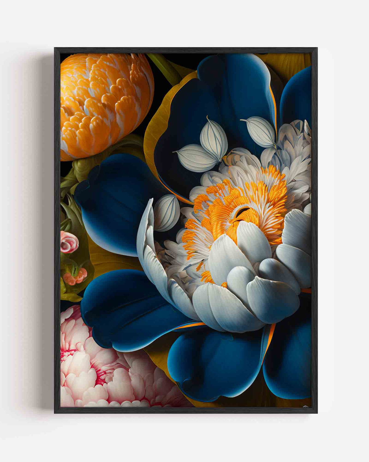 Bloemenpracht – bloemen portret poster als wanddecoratie