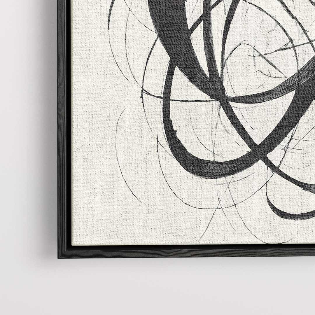 Dans van Inkt – dibond kunstwerk als wanddecoratie