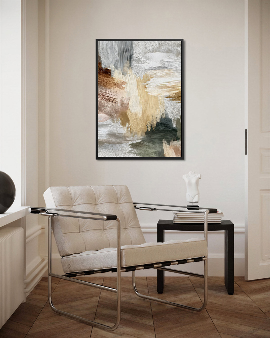 Kleurencompositie – staand wanddecoratie kunstwerk