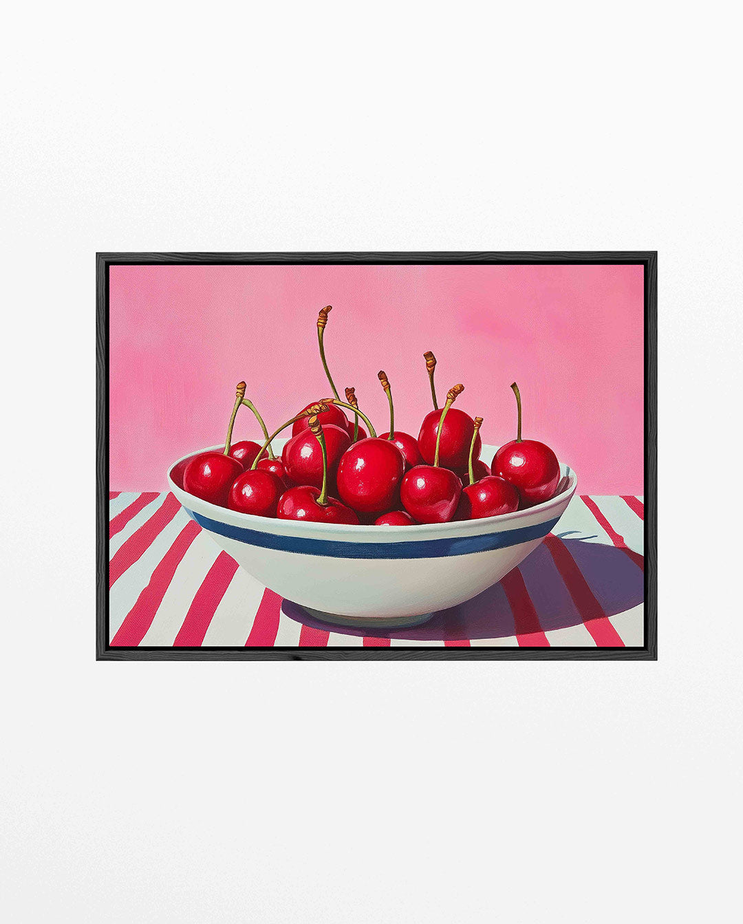 Kersen in kom – liggend keuken kunstwerk