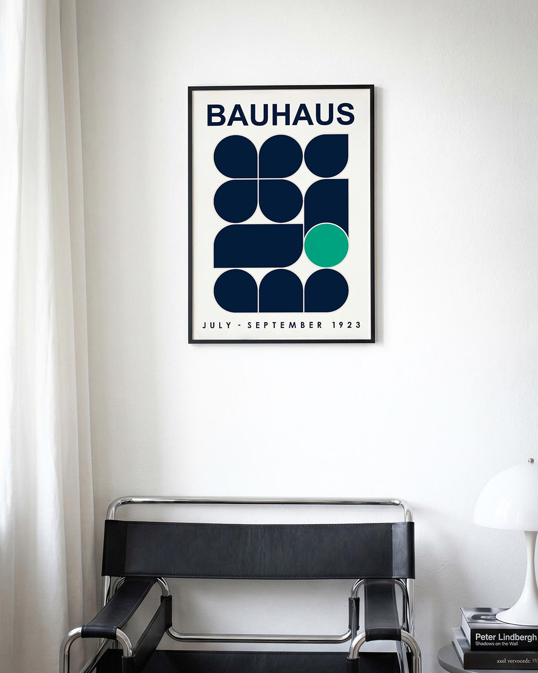 Vorm en kleur – moderne Bauhaus wandkunst als poster