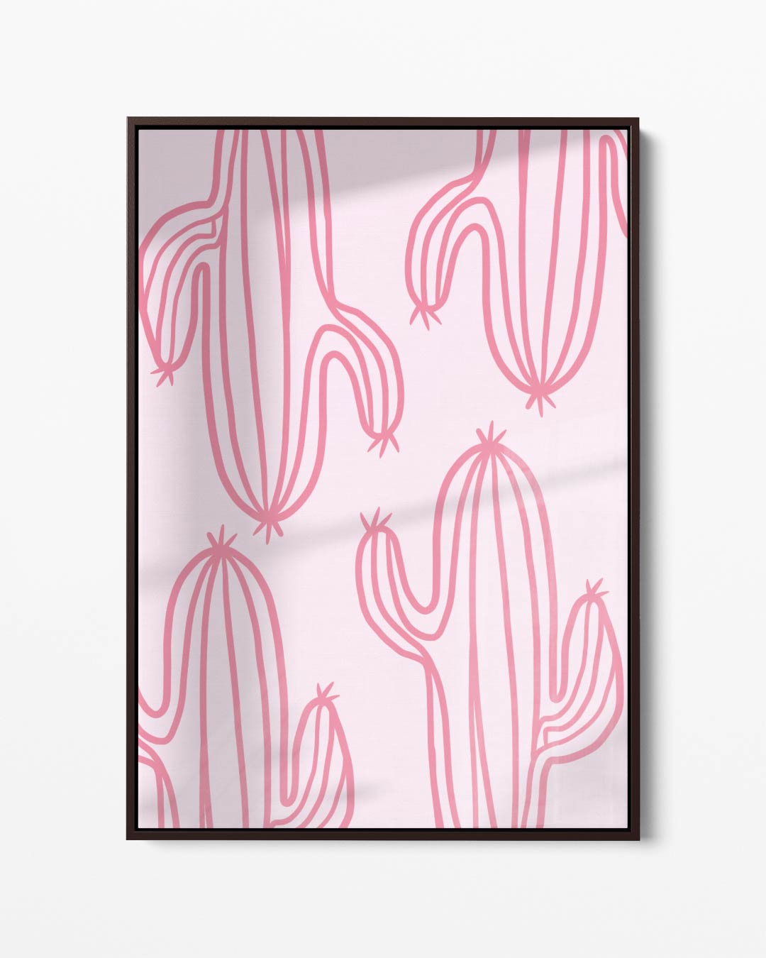 Cactus Droom – portret kunstwerk als wanddecoratie
