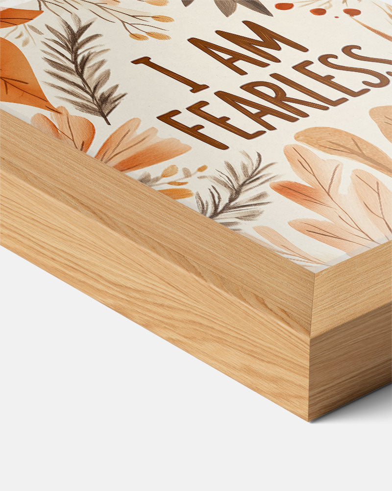 I Am Fearless Boho – kids poster als vrolijke staande wanddecoratie