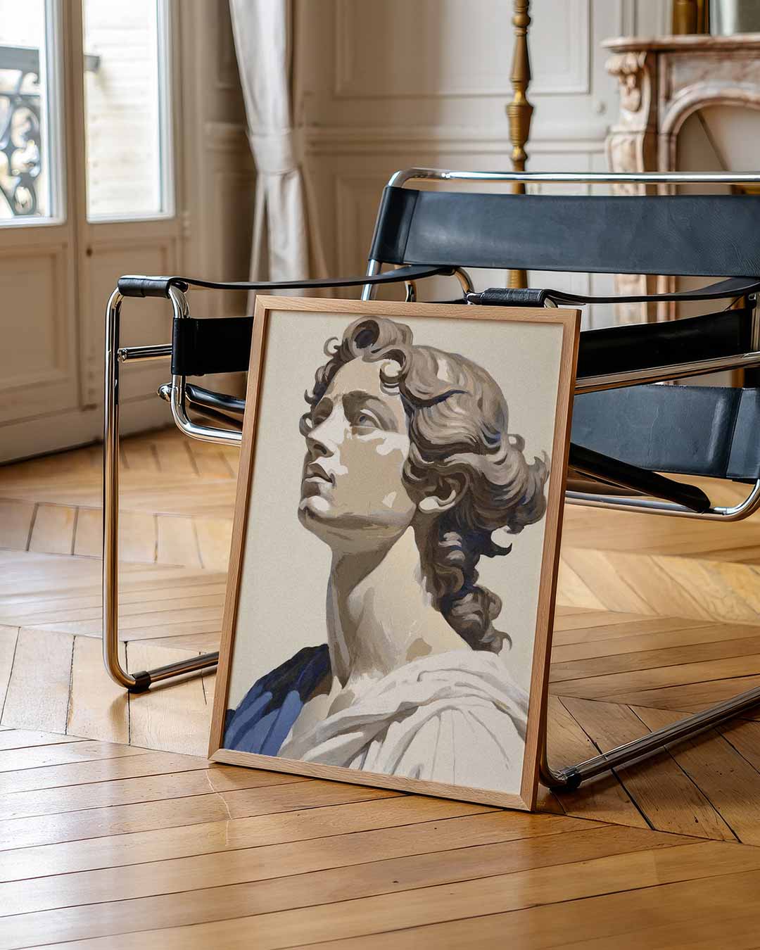 Klassieke Elegantie Portretposter – urban poster in staand formaat