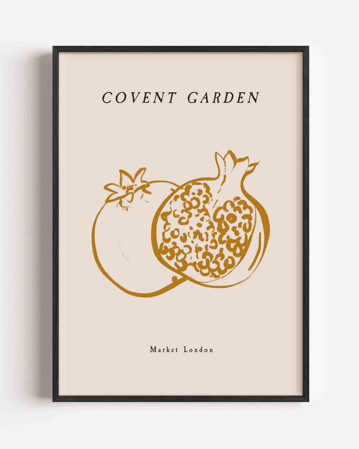 Fruit illustratie – keuken portret poster als wanddecoratie