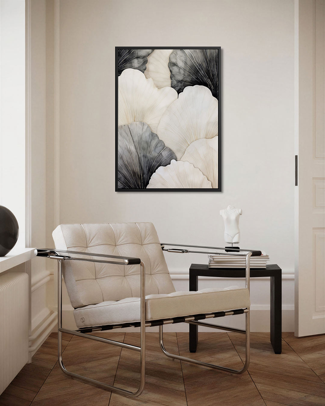 Organische vormen – staand wanddecoratie kunstwerk