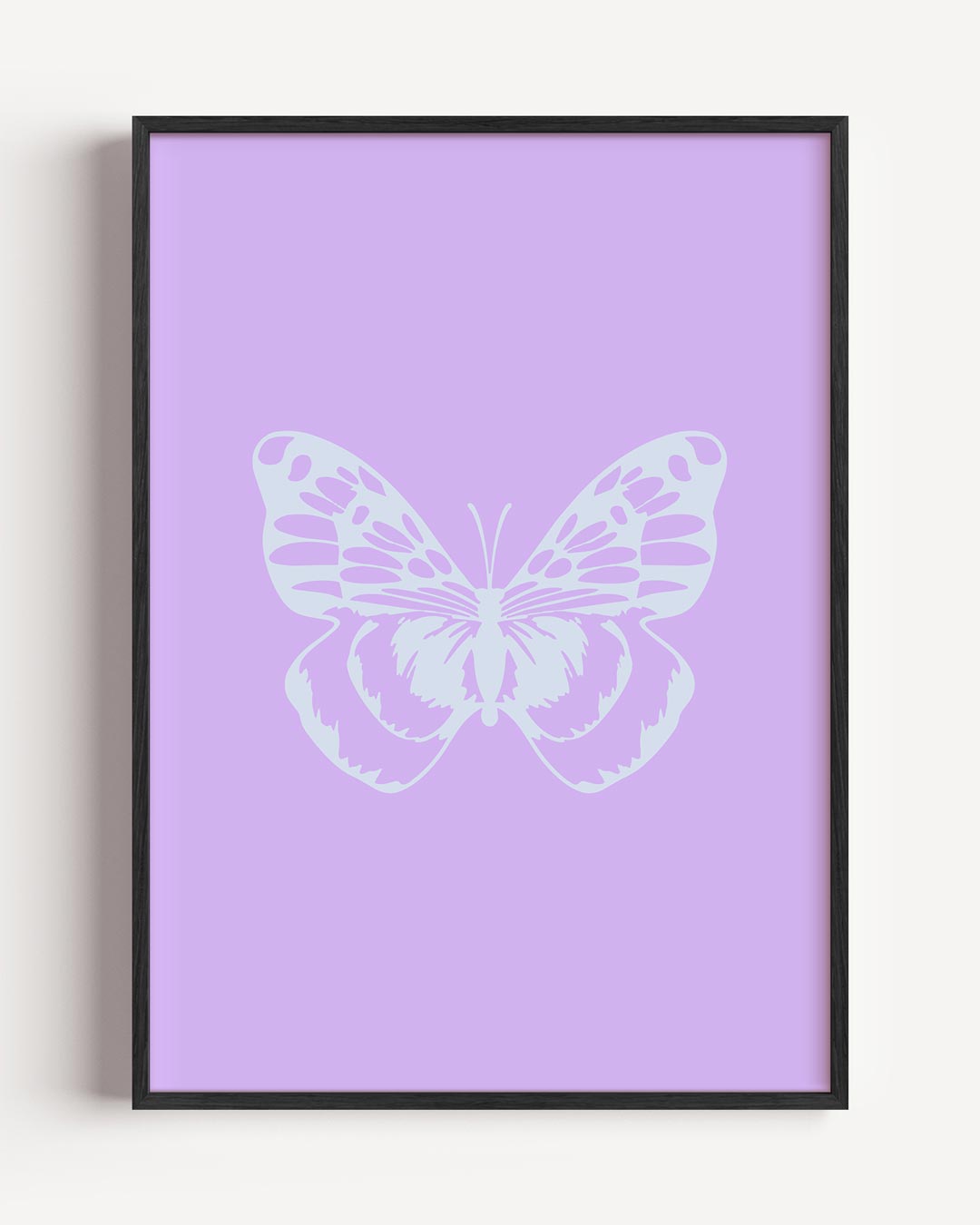 Elegante Vlinderposter – moderne portret poster als wanddecoratie