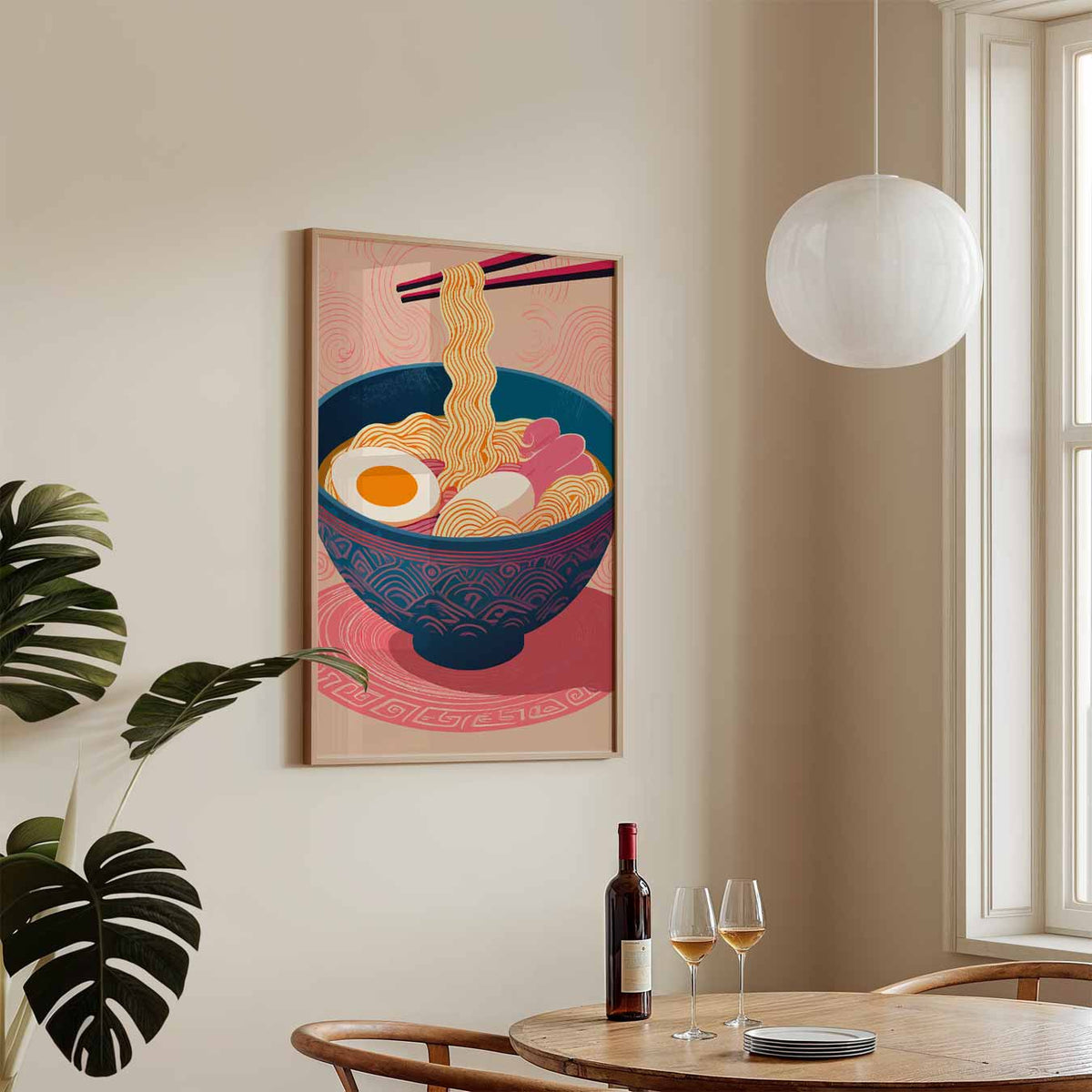 Ramen Liefhebbers – keukenposter in staand formaat