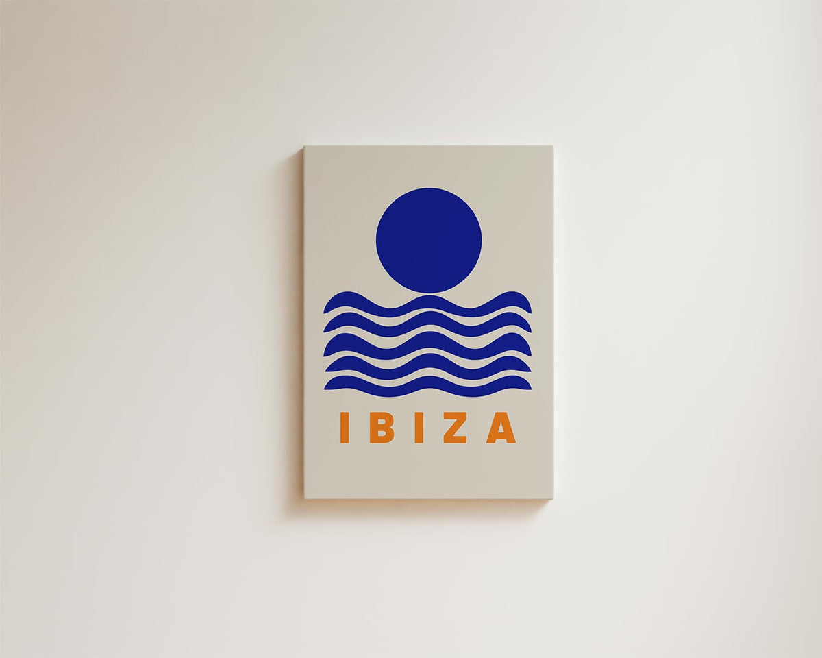 Ibiza Zonsopkomst – modern portret kunstwerk van WallArtistic