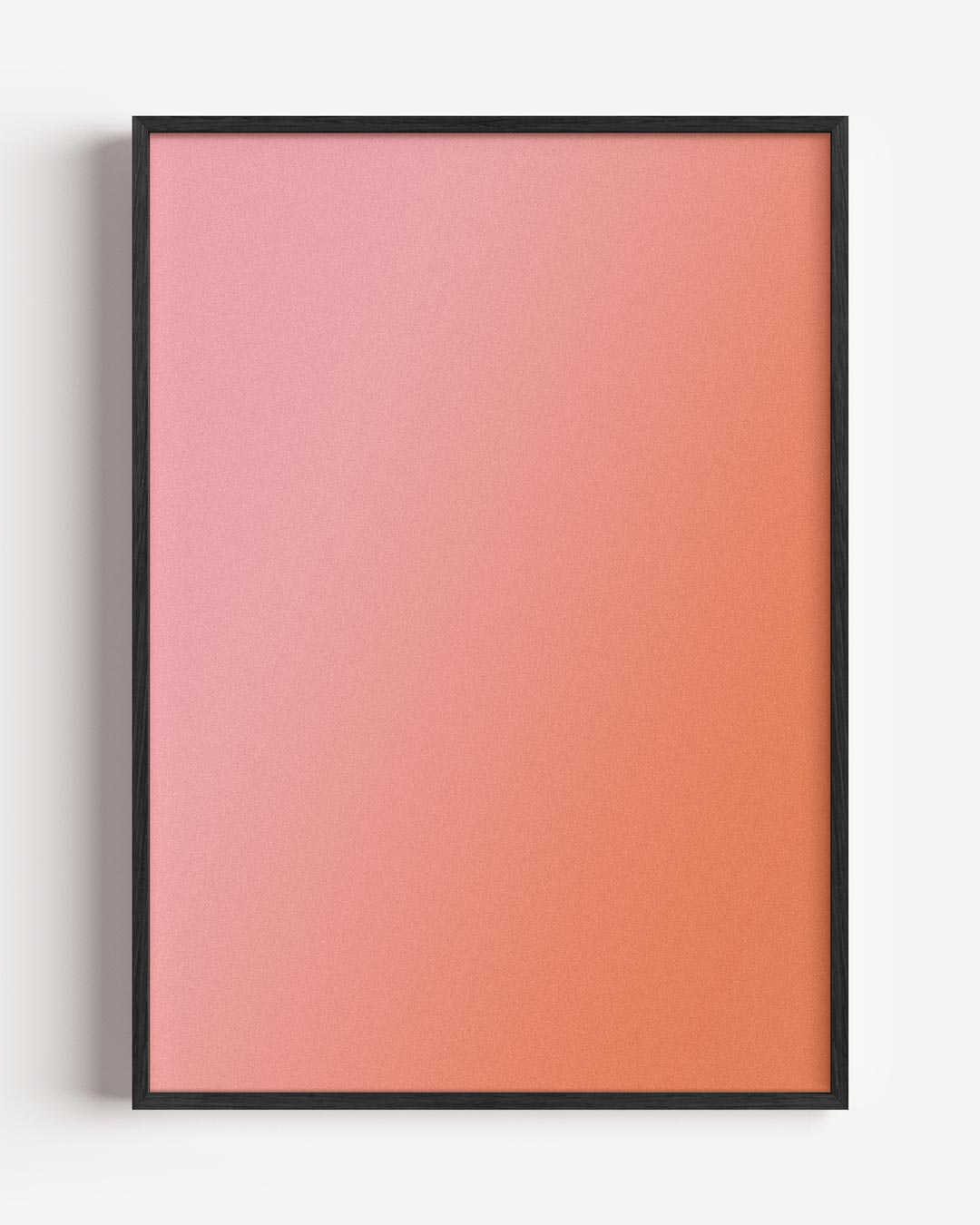 Zachte Roze Charmeposter – kleurrijke abstracte portret poster als wanddecoratie