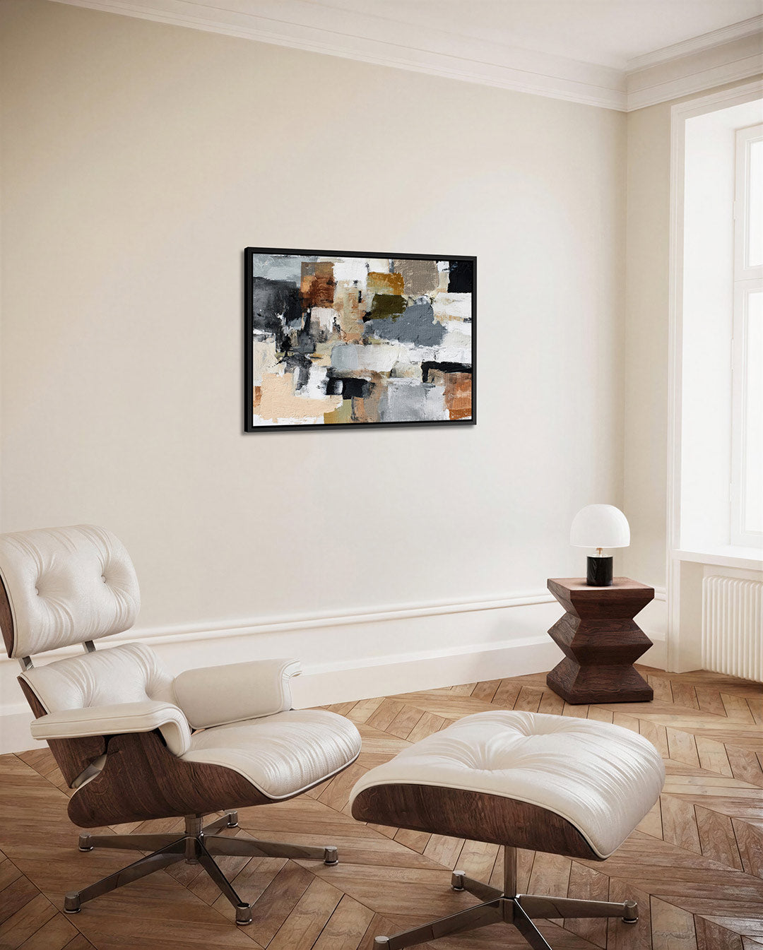 Dynamische kleurencompositie – Dynamisch – alternatieve weergave van het kunstwerk