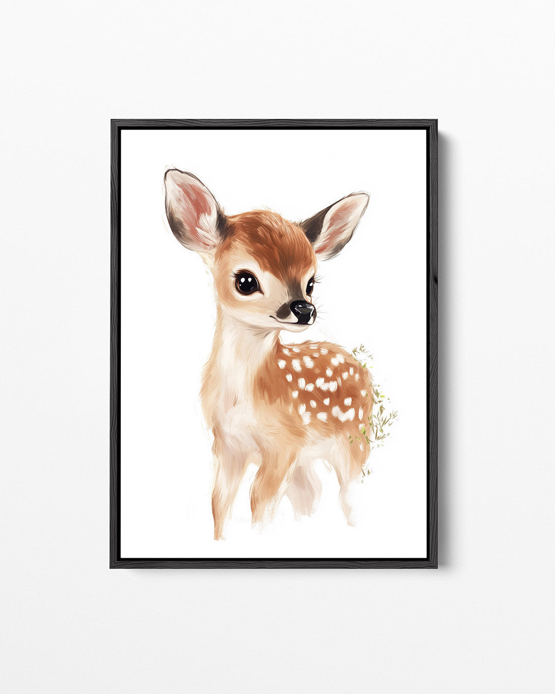 Schattig hertenkalf – staand wanddecoratie kunstwerk