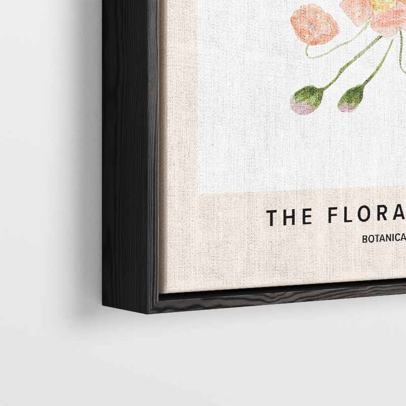 Bloeiende Tuinen Botanische Kunst – dibond wanddecoratie in staand formaat