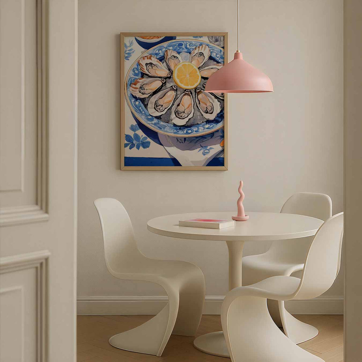 Stijlvolle Zeevruchten – culinaire wandkunst als portret poster