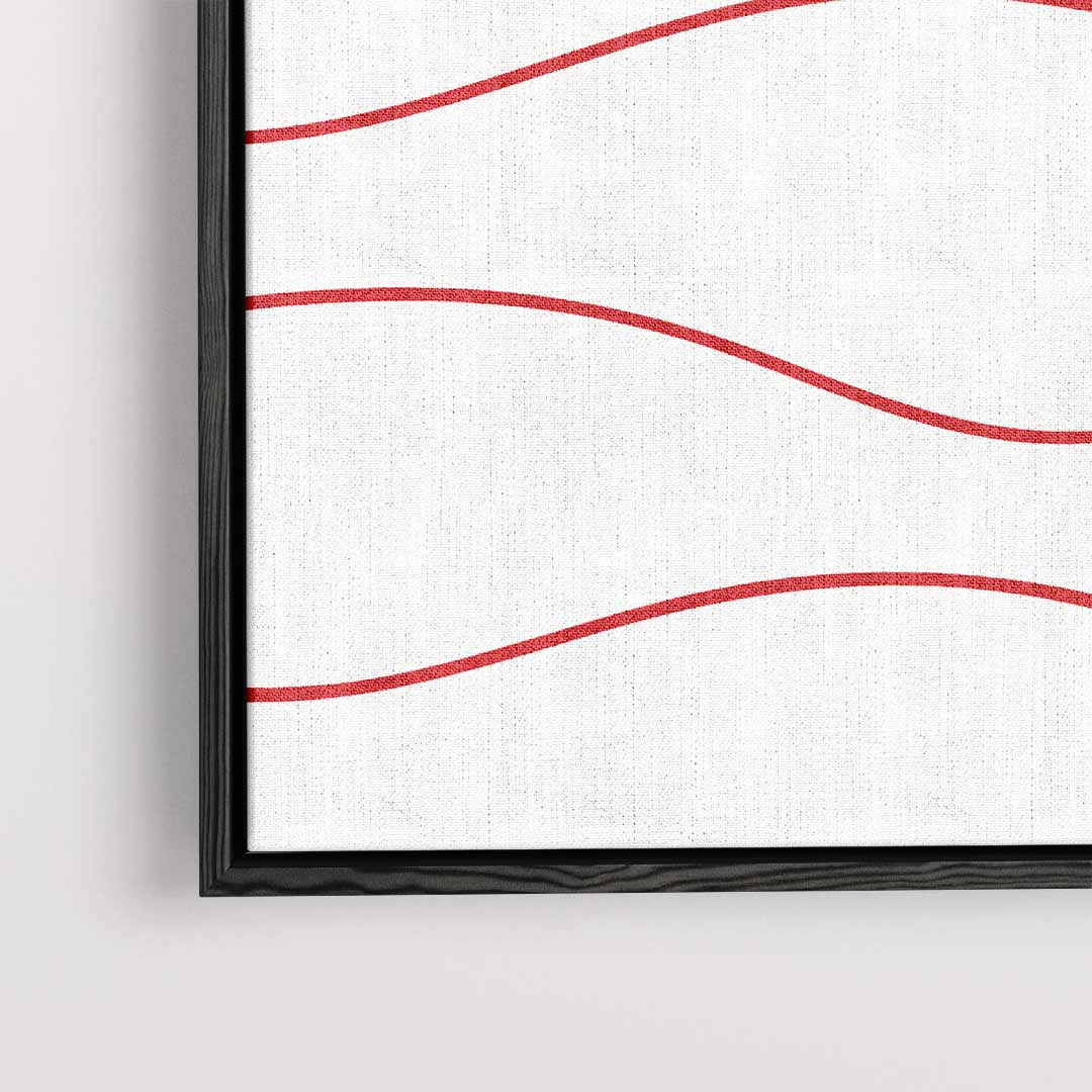 Golven van Rust – dibond kunstwerk als wanddecoratie