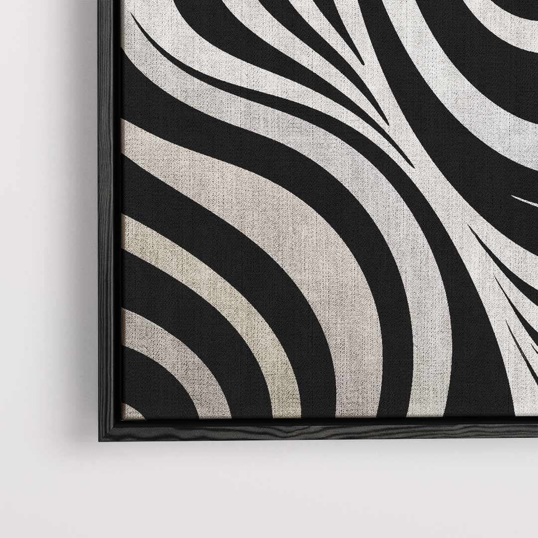 Golf van Contrast – dibond kunstwerk als wanddecoratie