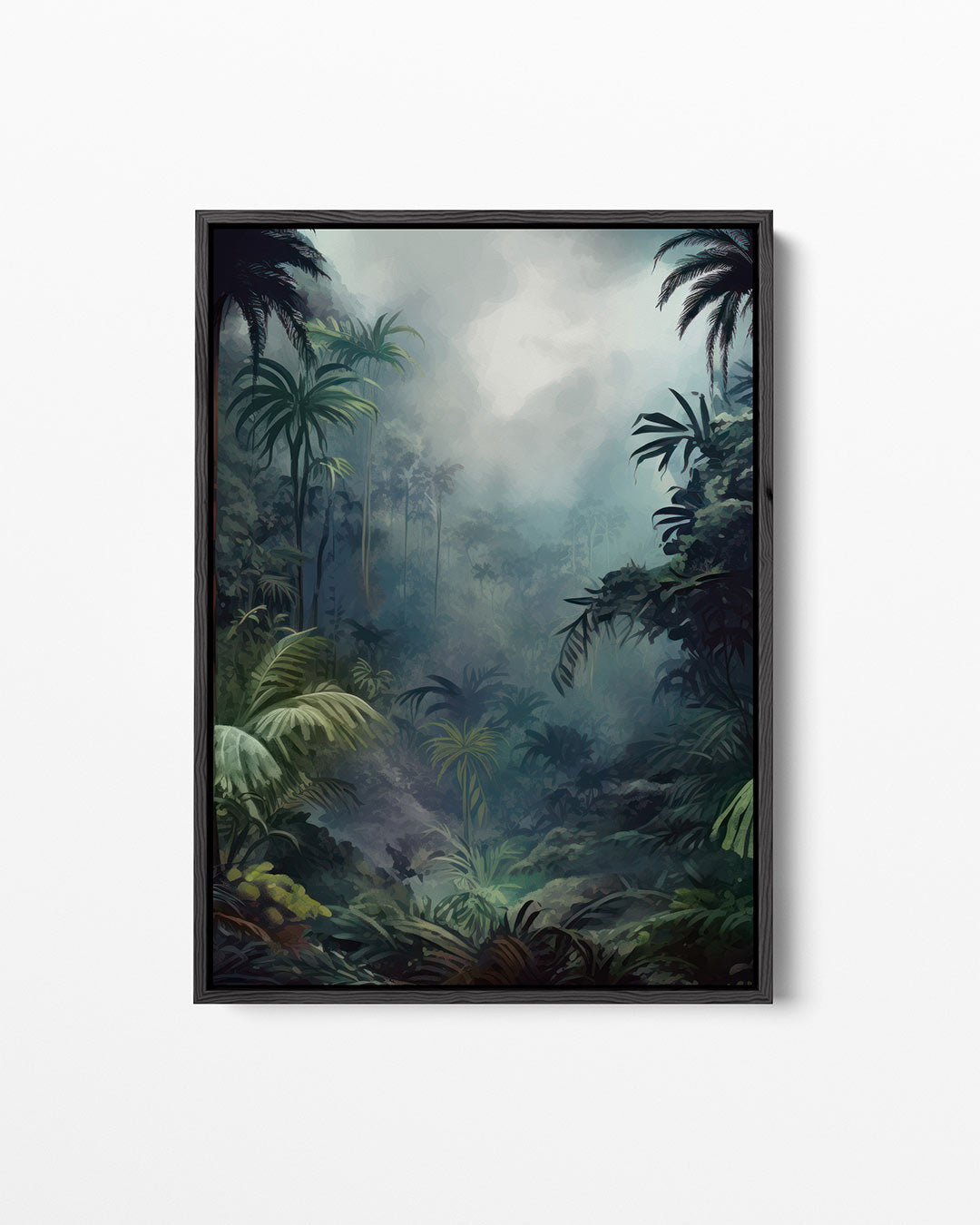 Mysterieuze jungle – staand wanddecoratie kunstwerk