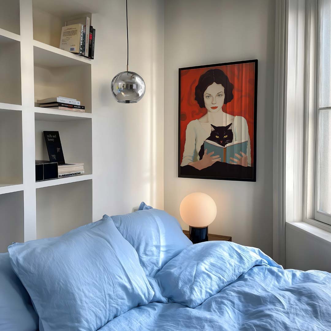 Mystieke Nachten met de Kat – vrouwelijk portret als moderne wandkunst