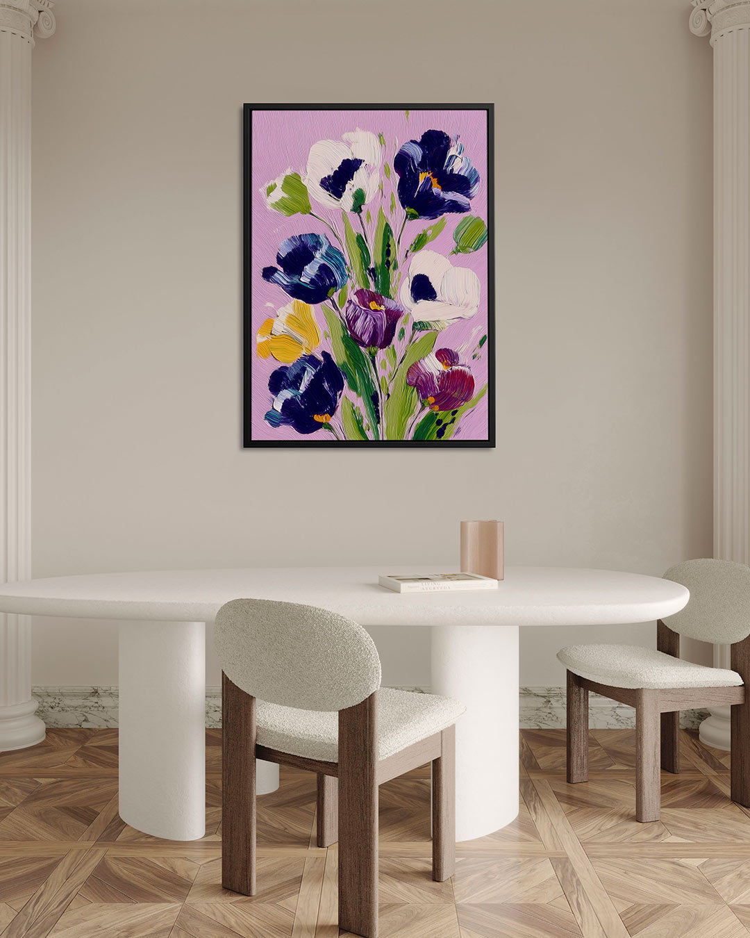Bloemrijke kleurenexplosie – Diverse – alternatieve weergave van het kunstwerk