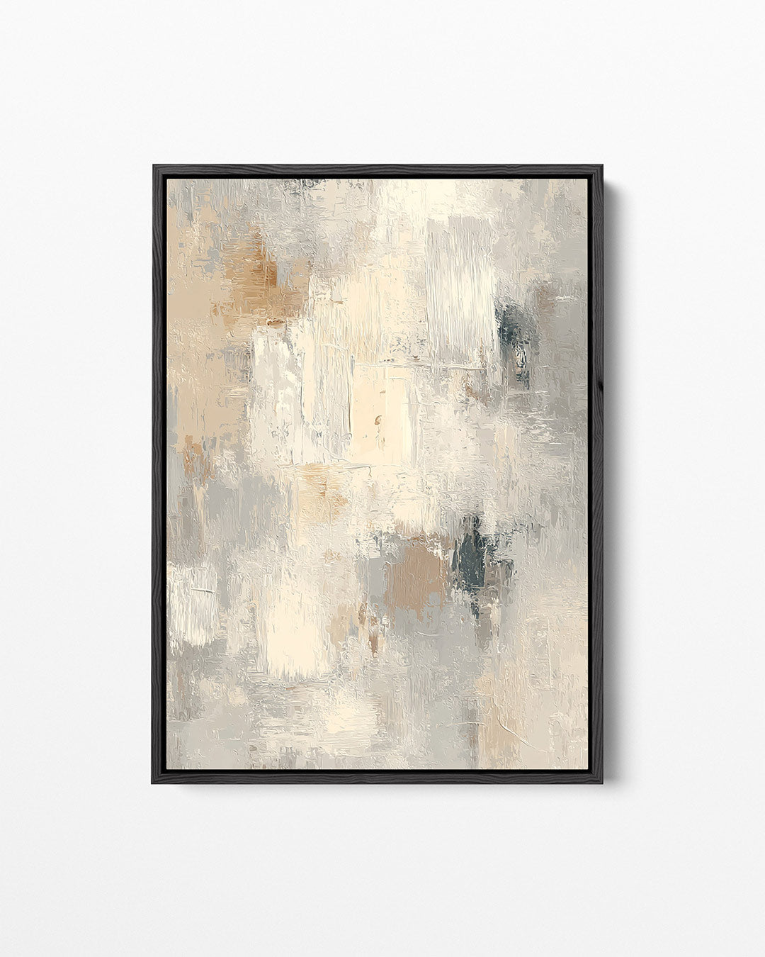 Zachte kleuren compositie – staand wanddecoratie kunstwerk