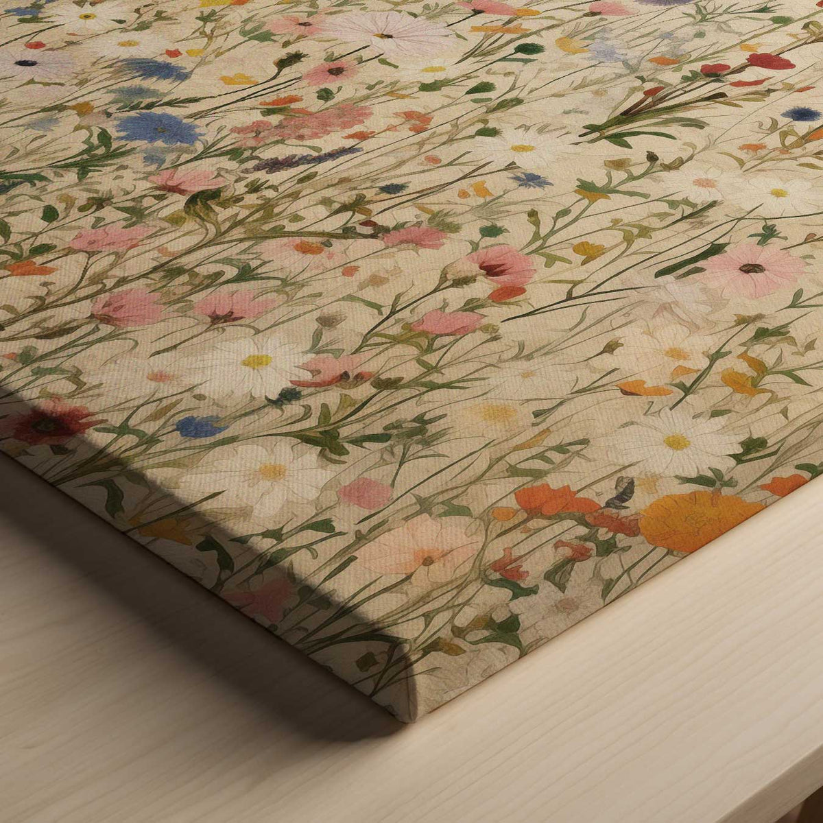 Veld Vol Wildbloemen – canvas kunstwerk als wanddecoratie