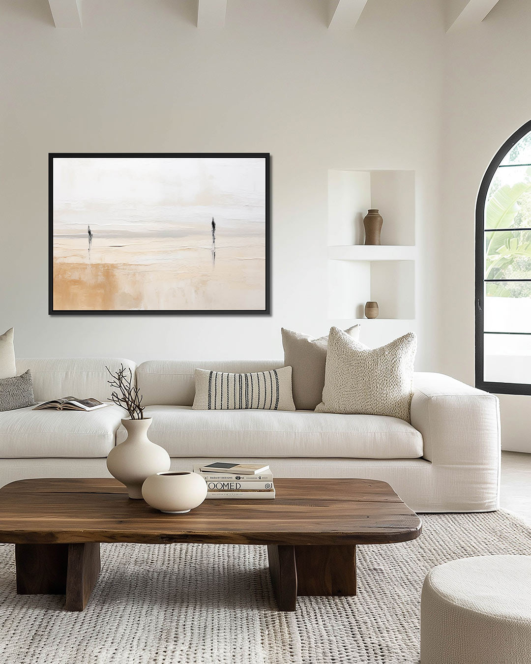 Abstract – Abstract kunstwerk – wanddecoratie in interieur