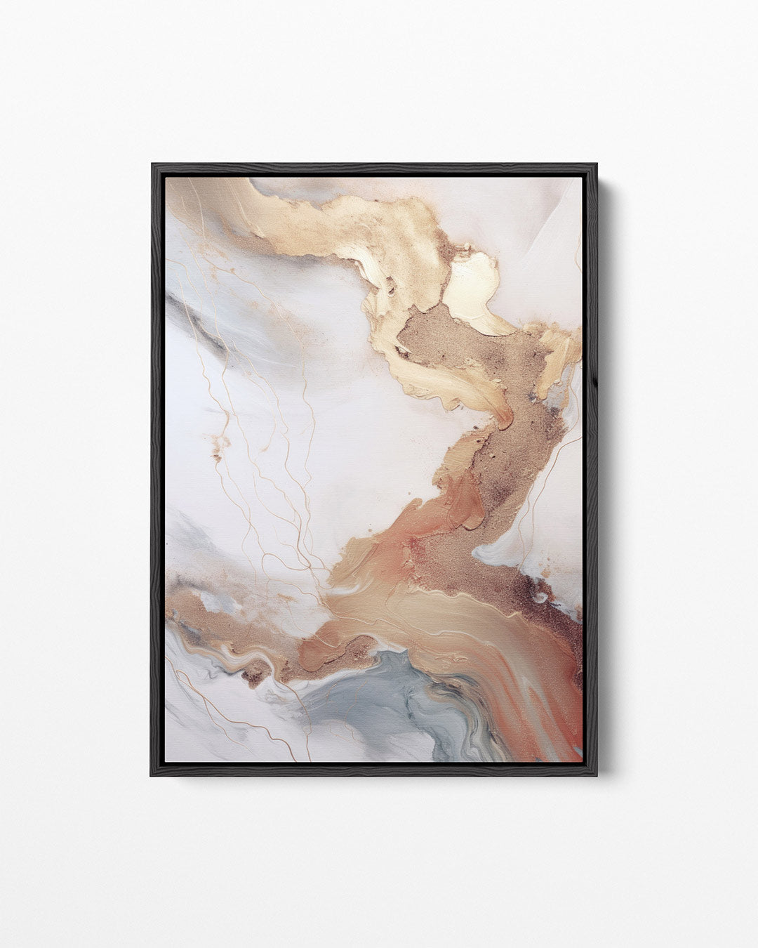Organische vormen – staand wanddecoratie kunstwerk