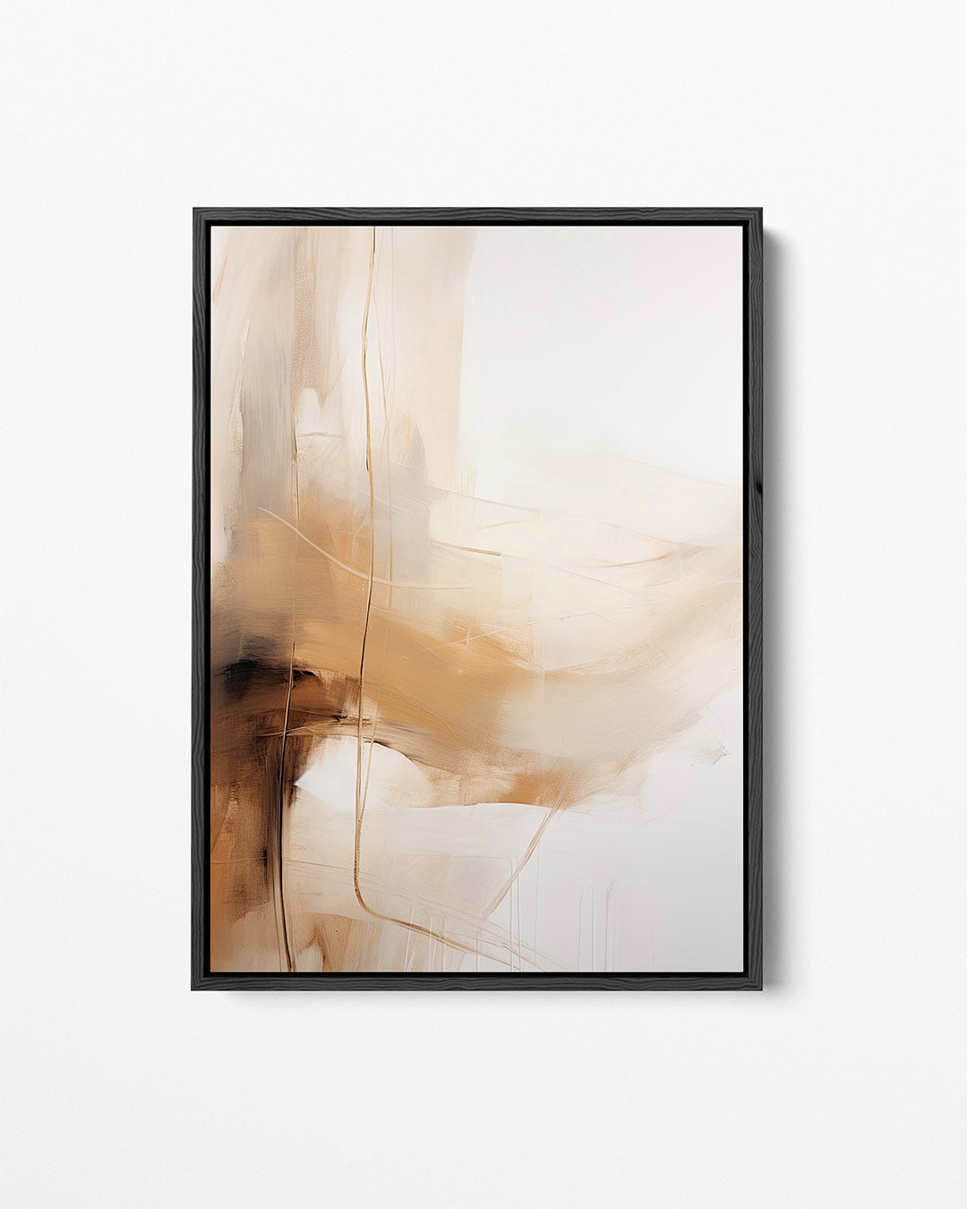 Vloeiende lijnen – staand wanddecoratie kunstwerk