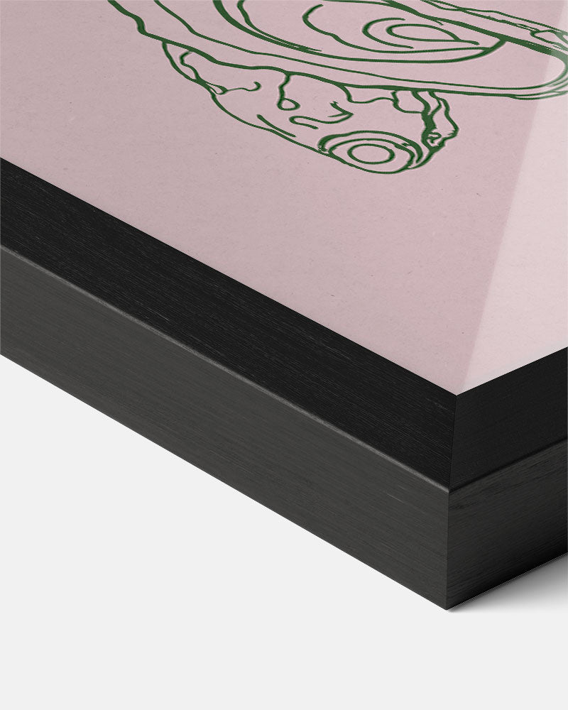 Culinaire Elegantie Wanddecoratie – staande muurposter voor keuken of eethoek