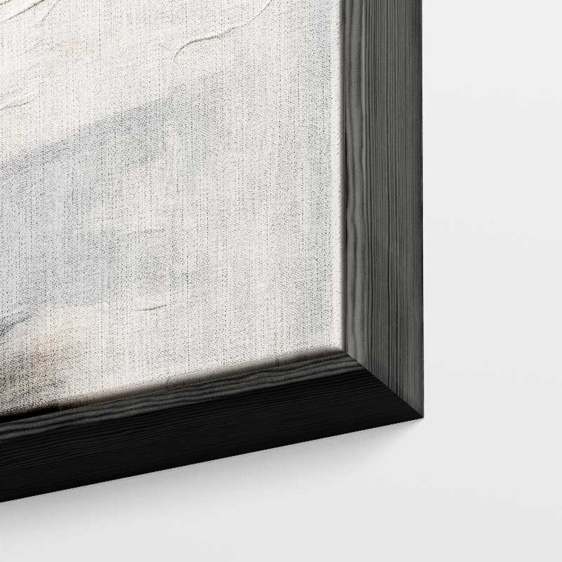Contrasten in Abstractie – portret wandkunst van WallArtistic