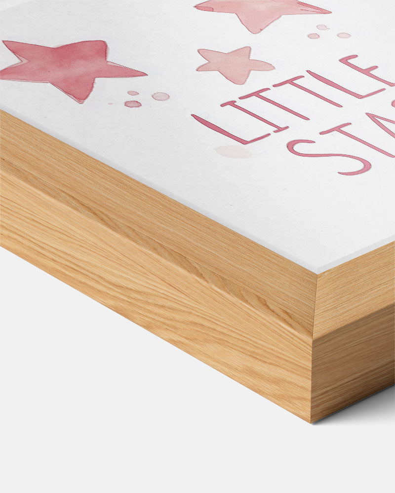 Little Star Dromerige – kids poster als vrolijke staande wanddecoratie