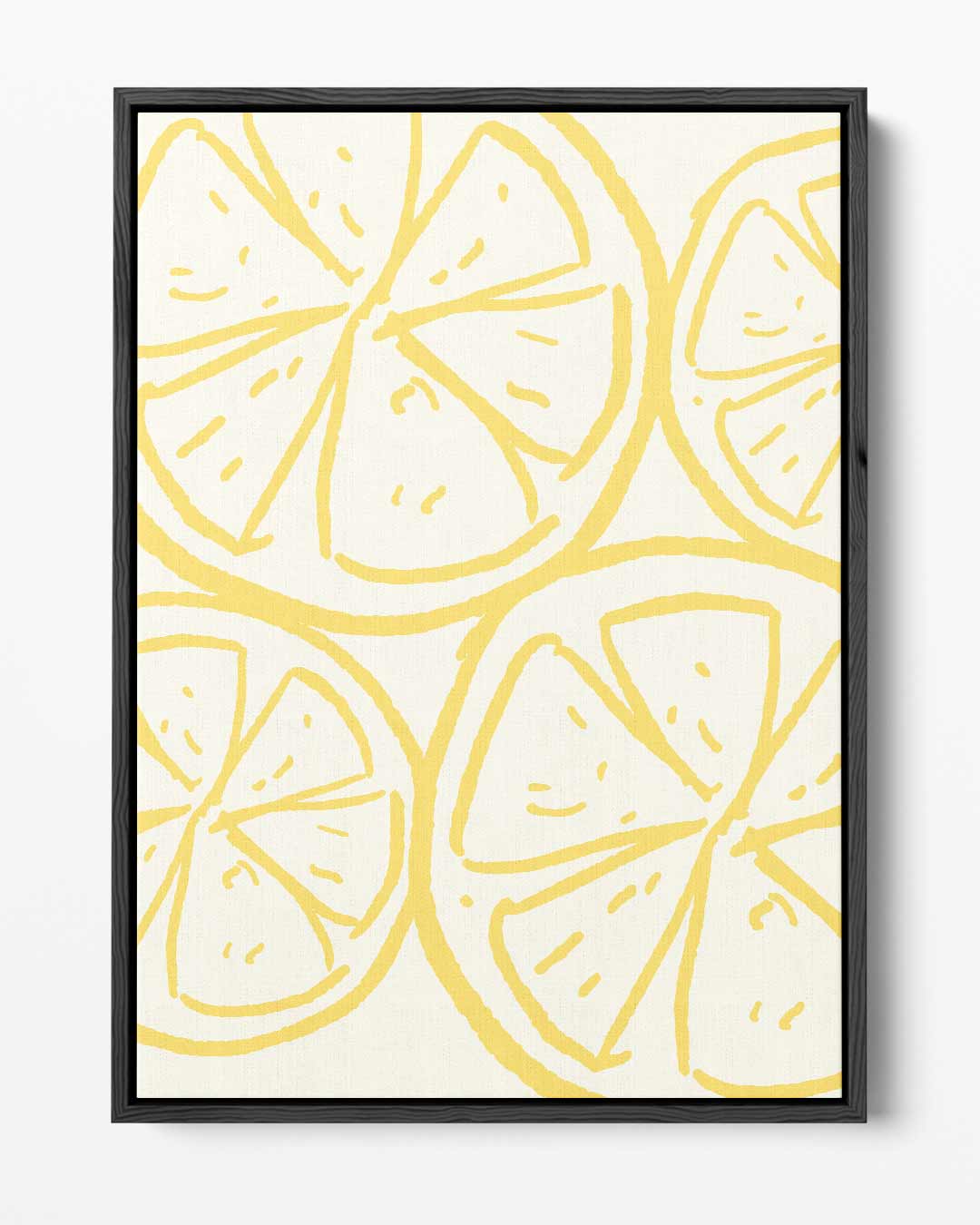 Citrus Zomer – portret kunstwerk als wanddecoratie