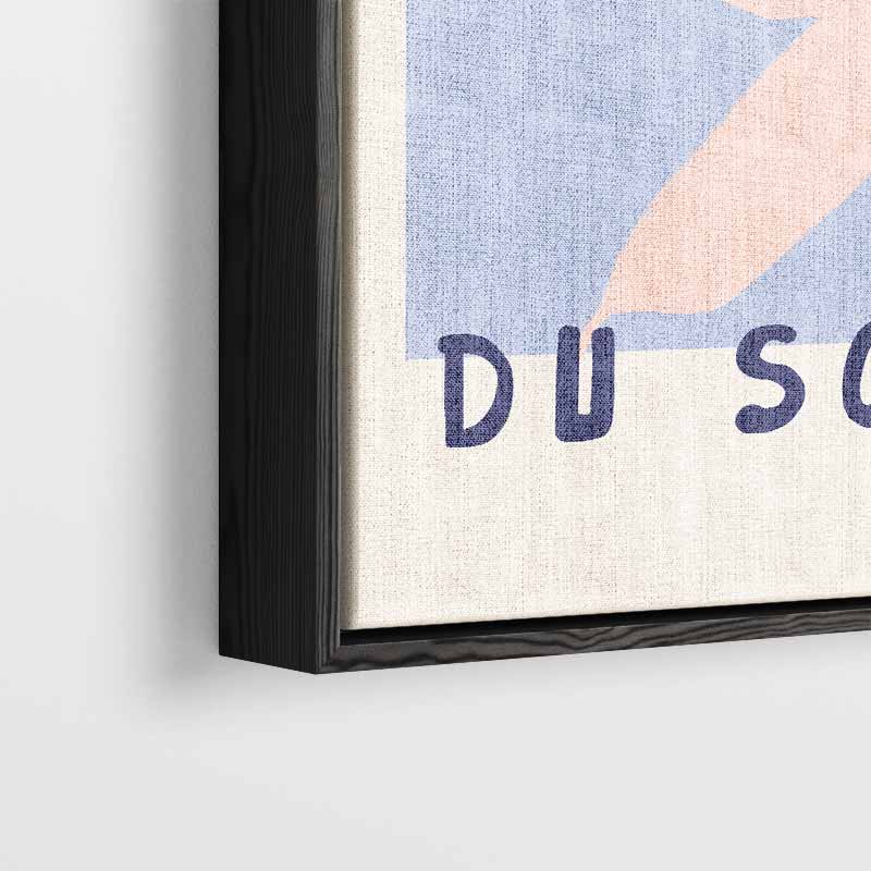 Maison du Soleil Kunstposter – dibond wanddecoratie in staand formaat