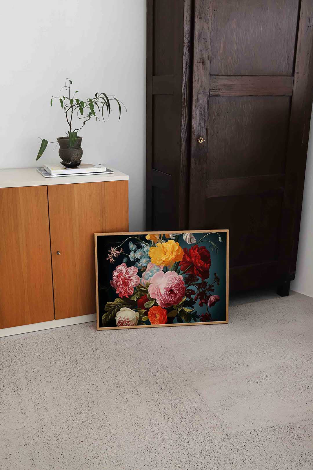 Bloemenpracht – bloemen wandkunst als landscape poster
