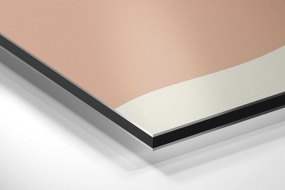 Zachte Pastelvibes – canvas kunstwerk als wanddecoratie
