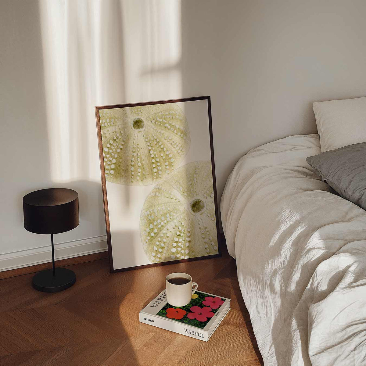 Zee-egel – staande dieren wanddecoratie van WallArtistic
