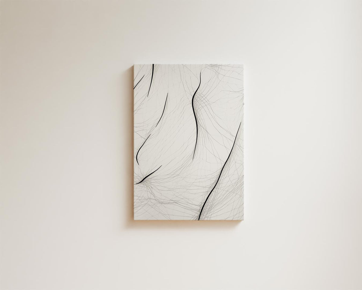 Dansende Lijnen – portret kunstwerk als wanddecoratie, afbeelding 15