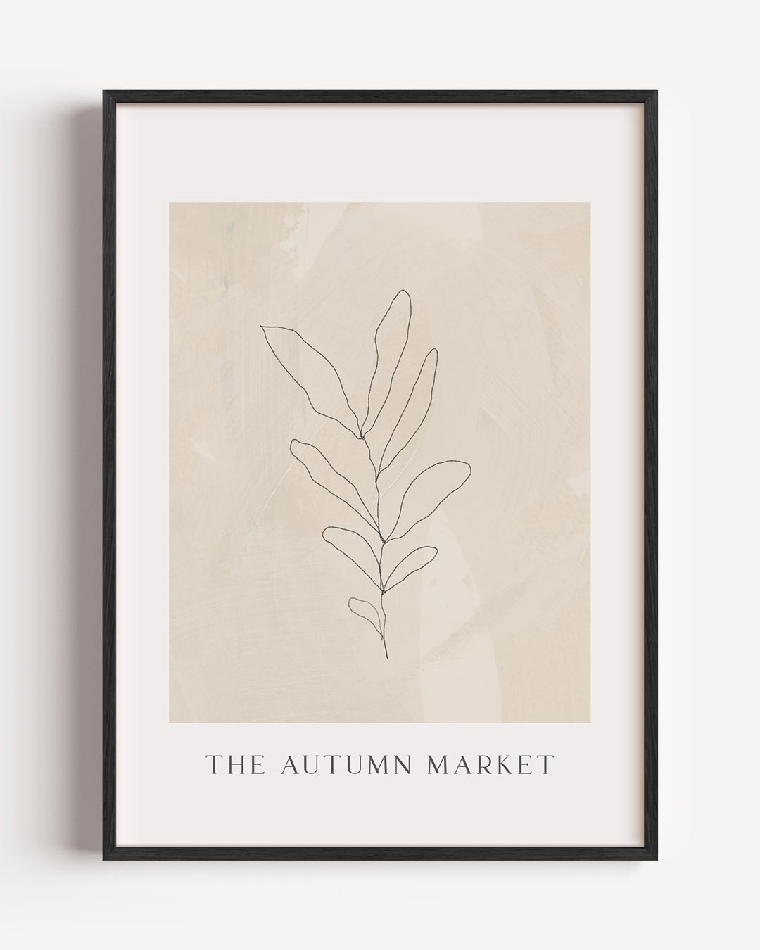 The Autumn Market – bloemen portret poster als wanddecoratie