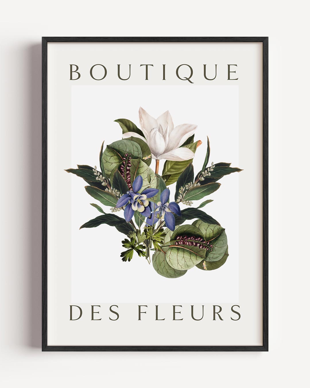 Stijlvolle Bloemenposter – botanische portret poster als wanddecoratie