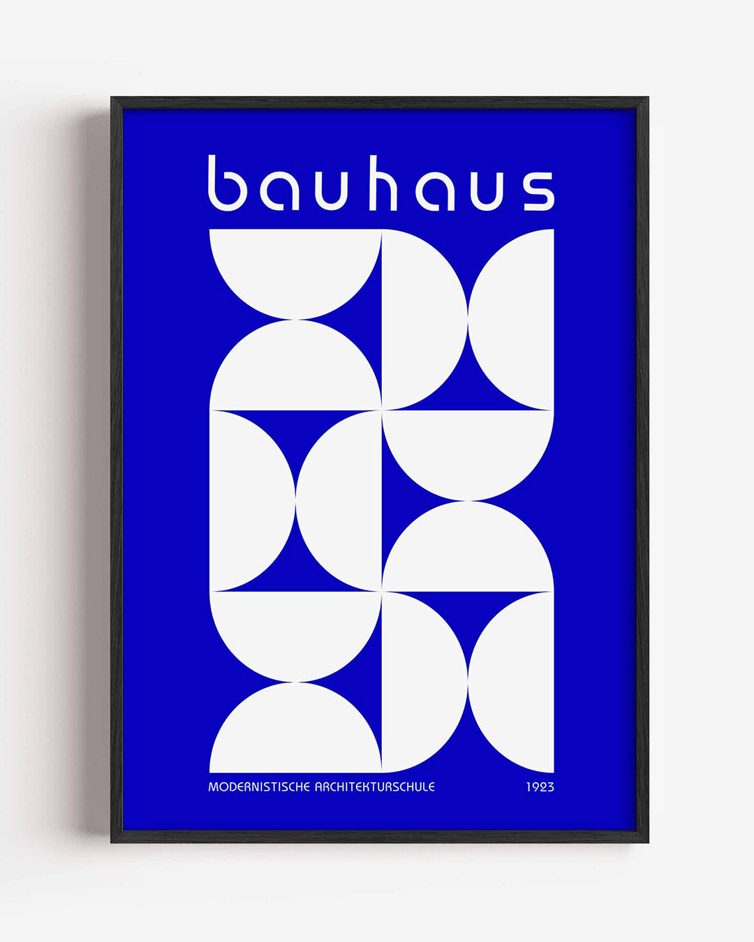 Abstracte – staande Bauhaus poster als wanddecoratie