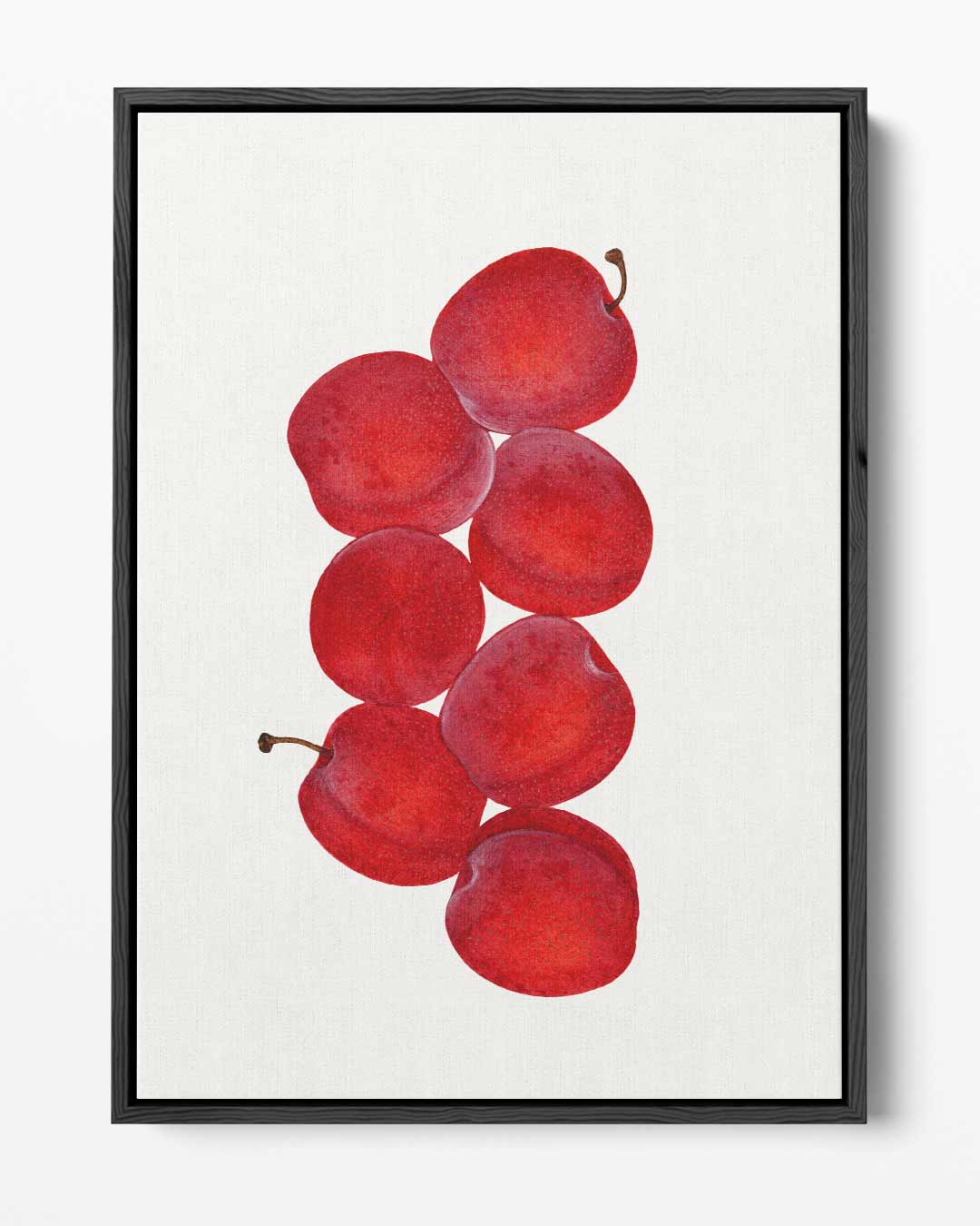 Vrolijke Rode Appels – portret kunstwerk als wanddecoratie