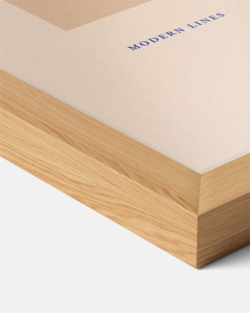 Moderne Peer Lijntekening – staande keuken wanddecoratie van WallArtistic