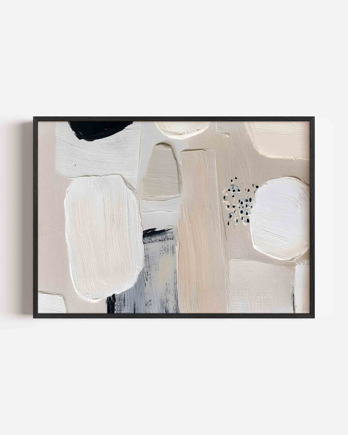 Abstracte vormen – abstracte landscape poster als wanddecoratie