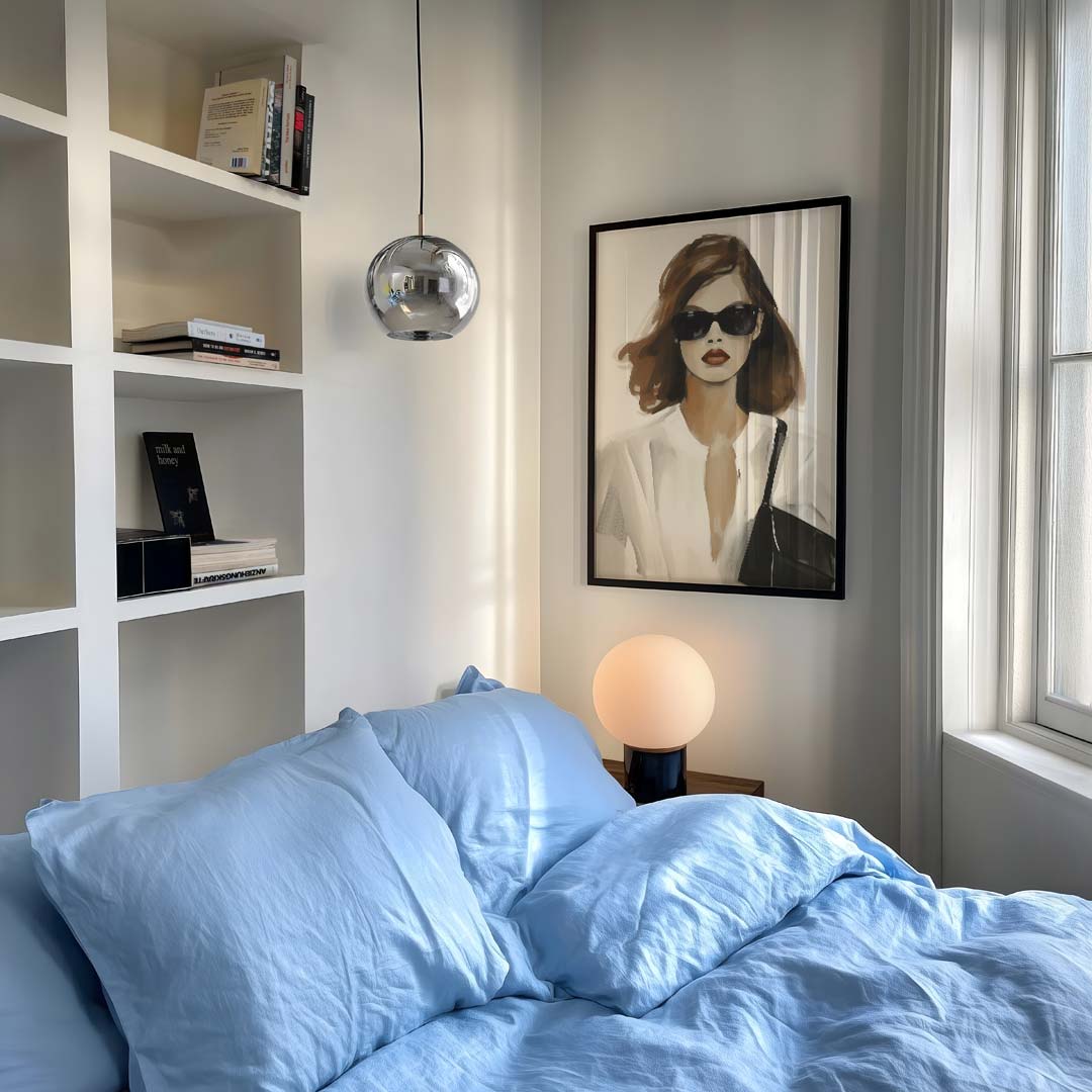 Stijlvolle Fashionista – vrouwelijk portret als moderne wandkunst