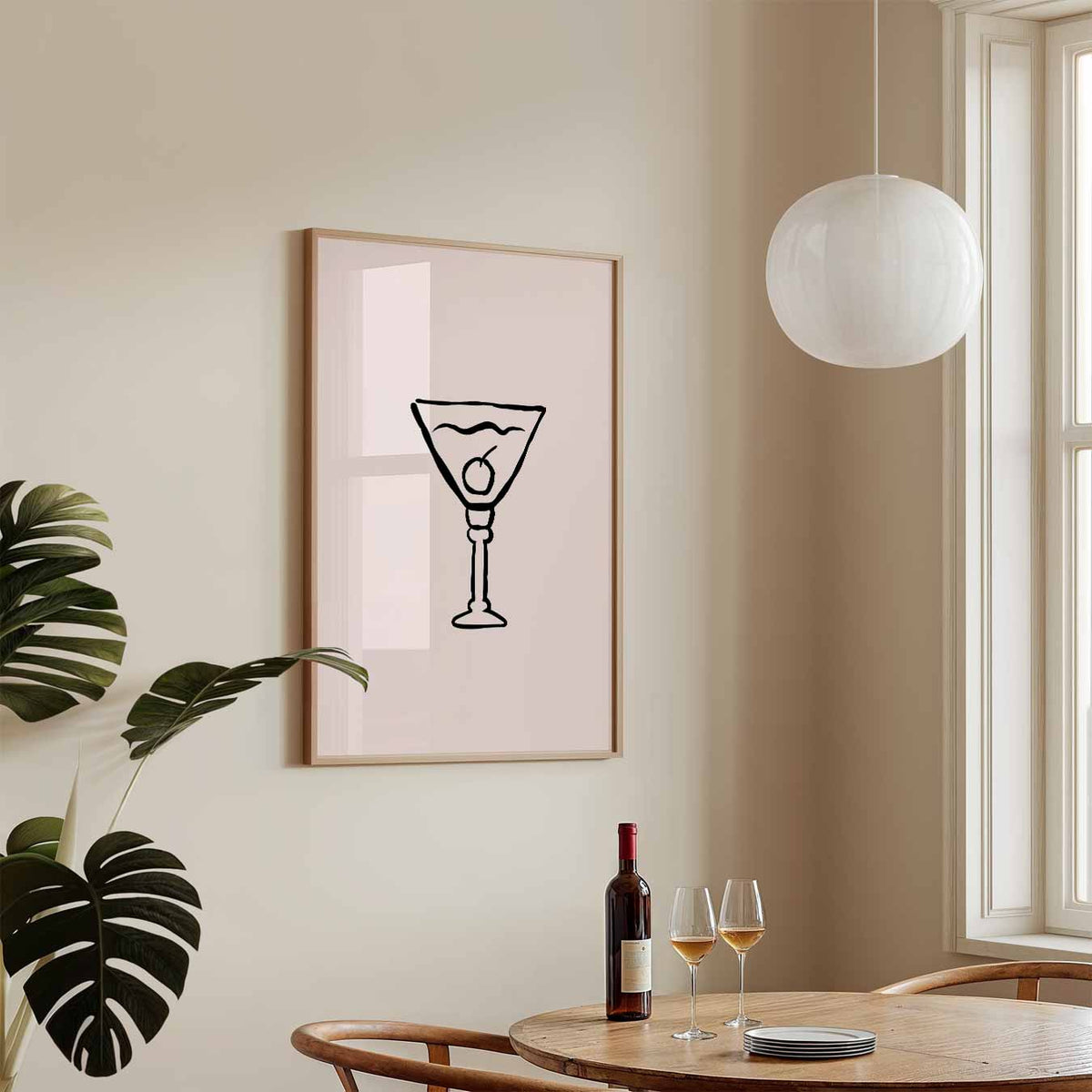 Cocktail Connaisseur – keukenposter in staand formaat