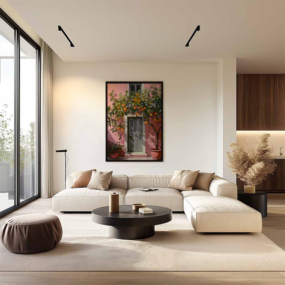 Mediterrane Droom – staand kunstwerk voor modern interieur