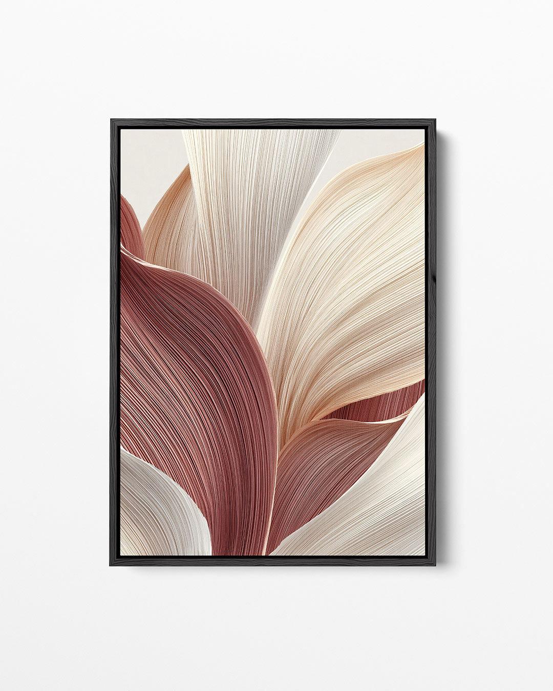 Organische lijnen – staand wanddecoratie kunstwerk